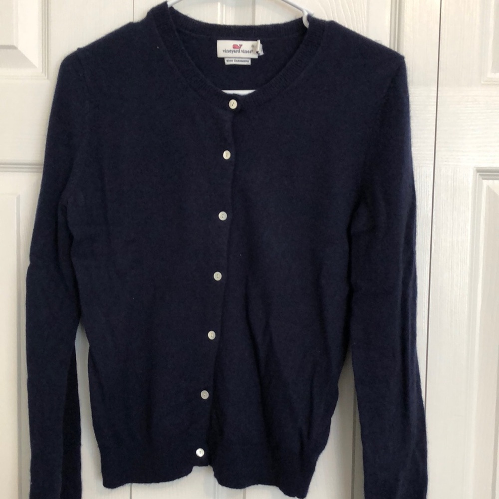 Vineyard Vines cardigan sweater with cashmere